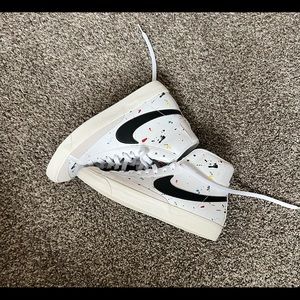 Nike blazers ( splatter paint )